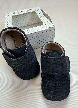 Шкіряні мокасини 20 розмір