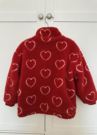 Куртка зі штучної овчини zara 5-6 (116) 3