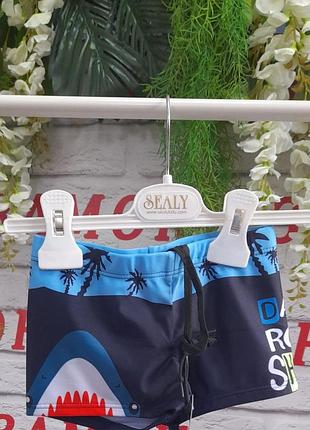 Дитячі плавки боксери, плавки, шорти для плавання 98