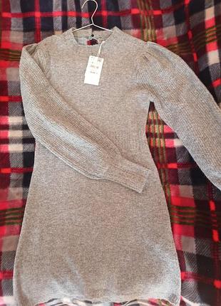 Новое вязаное платье springfield, размер m, с биркой