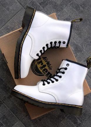 Sale на dr. martens 1460 white pir ботинки мартинсы наложенный платёж купить