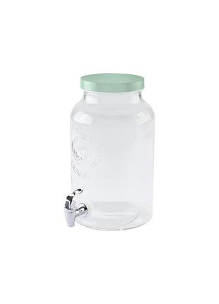 Лимонадник скляний з краном 5,6 л комбінований ernesto