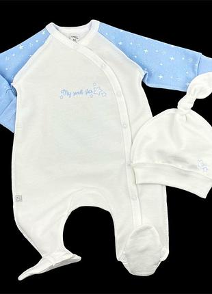 Чоловічок із шапочкою "star", футер тм "mario kids" (56 см)