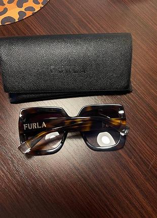 Сонцезахисні окуляри  furla темно-коричневі
