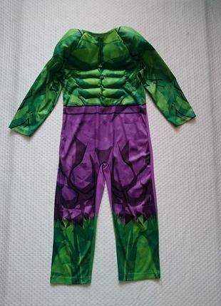 Карнавальный костюм халк marvel hulk 5-6 лет