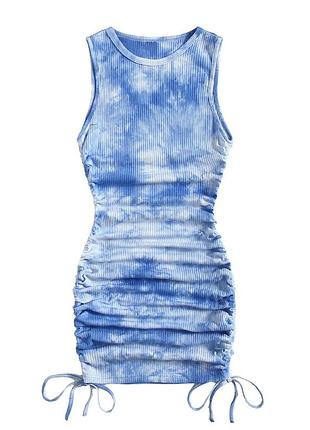 🕊️сукня з завʼязками тай-дай