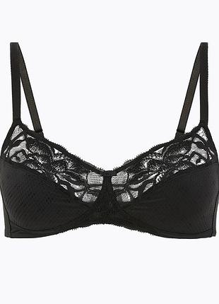 80-е бюст минимайзер без косточек m&s total support