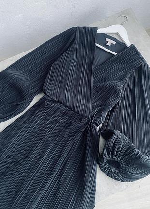 Плісирована сукня h&m