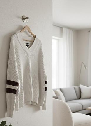 Коттоновый оверсайз свитер barbour