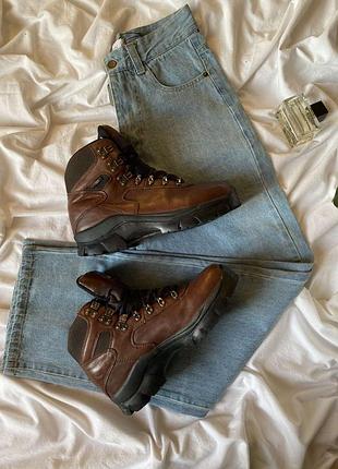 Мужские кожаные ботинки johnscliffe 40 (25.5см.)