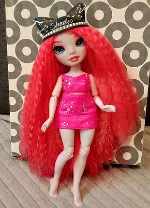 Лялька rainbow high shadow high рейнбоу хай шедоу хай мара пінкет vision neon mara pinket (neon pink)