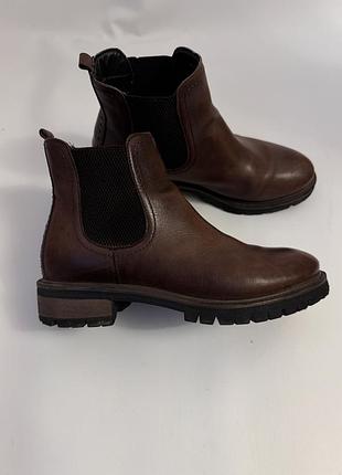 Шкіряні челсі черевики