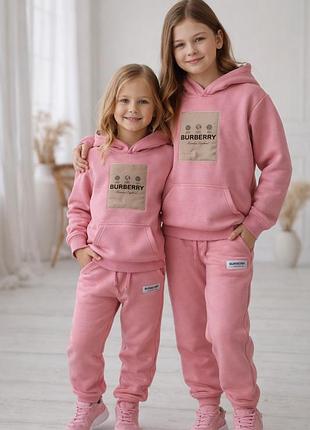 Костюм на флісі для дівчинки від 1 до 14 років