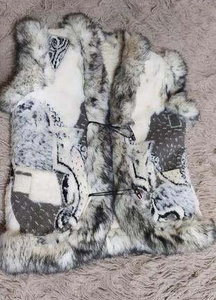 Овчина жилетка на дівчинку