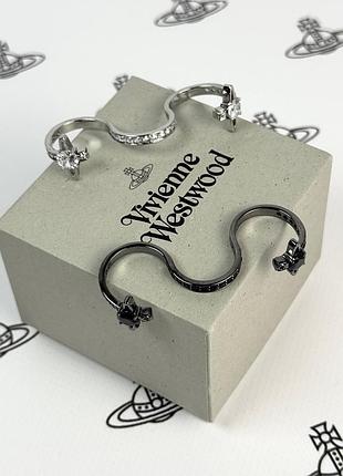 Vivienne westwood triple кольцо 7 размер овьен вествуд