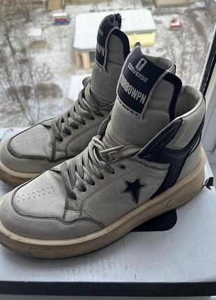 Кросівки converse x rick owens turbowpn