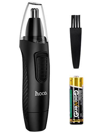 Тримердляноса hoco dry battery nose hair trimmer hp38 |aa battery power, 130min|