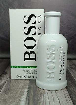 Чоловіча туалетна вода boss bottled unlimited (х'юго бос ботлд анлімітед) 100 мл