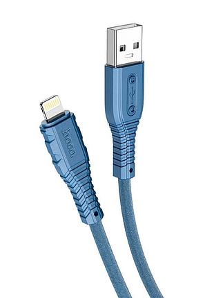 Кабель hoco lightning nano silicone charging data cable x67 |1m, 2.4a|