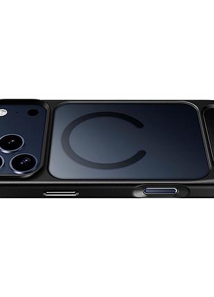Чохол hoco для iphone 17 pro magnetic protective case with slim holder (as12) 4