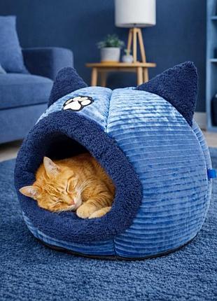 Будиночок лежанка для котика невеликий собаки