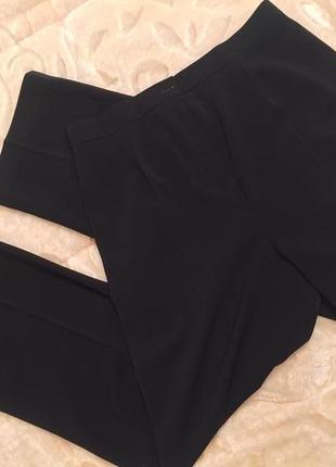 Брендові чорні брюки,штани италия1 фото