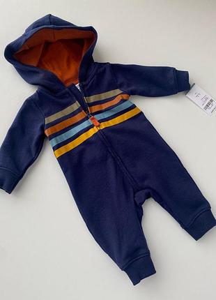 Ромпер чоловічок двунитка carter’s 18 міс 2