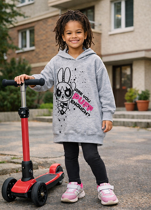 Толстовка туника для дівчинки р.98/104