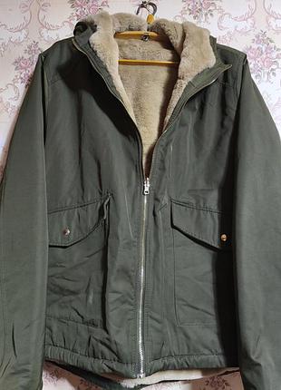 Куртка шубка двостороння від primark