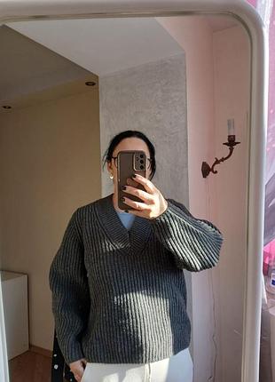 Шерстяний светр оверсайз