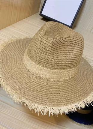 Шляпа фёдора,новинка 2020,шляпа на пляж1 фото