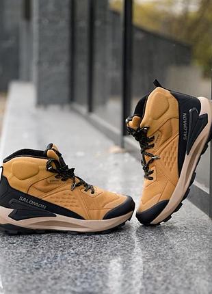 Зимові термо кросівки salomon coyot, salomon зимові кросівки, зимове взуття salomon