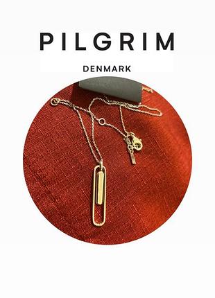 Набір браслет  і кулон  pilgrim золото