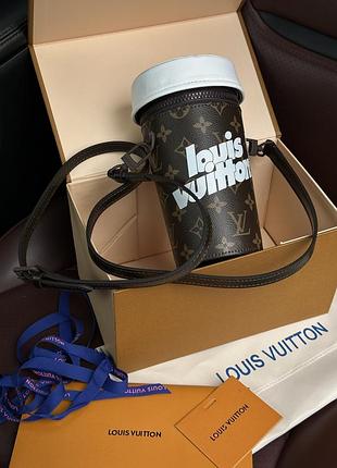 Оригінальна сумочка louis vuitton у стилі кавової пляшечки ❤️‍🔥
