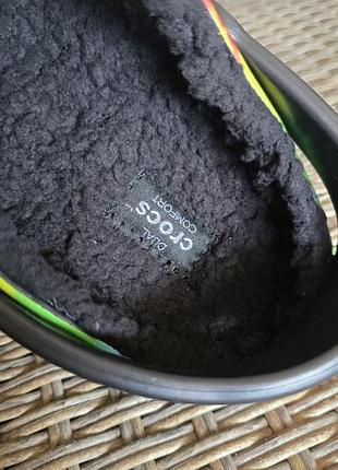 Сабо на меху crocs classic lined w9-39/40-25cm 3