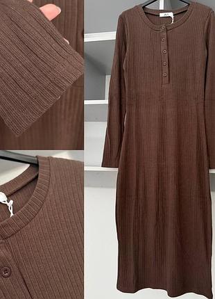 Сукня коричнева