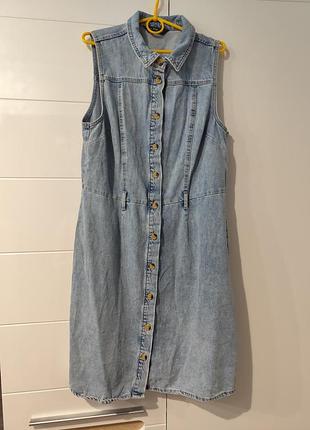 Сарафан, плаття, сукня джинсова f&f