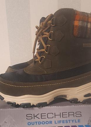 Зимние ботинки, ботинки skechers р. us7,5/37,5/24,5см. новые 2
