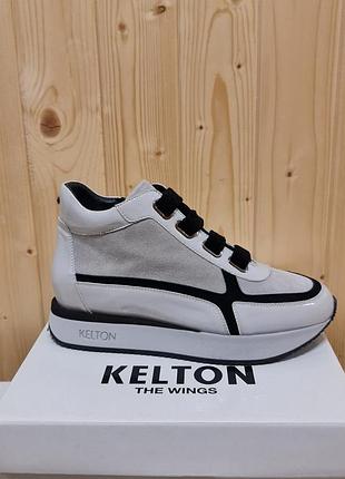 Ботинки женские фирмы kelton итальялия р.37 серые
