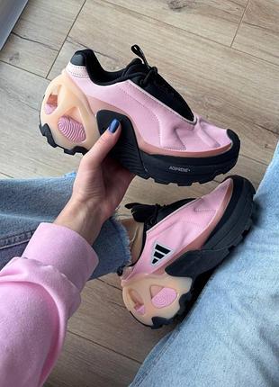 Кросівки жіночі adidas edge runner black pink 7