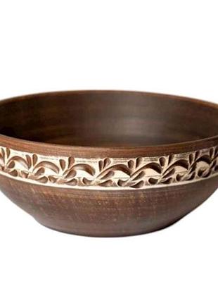 Миска 1л ангоб тм етно кераміка