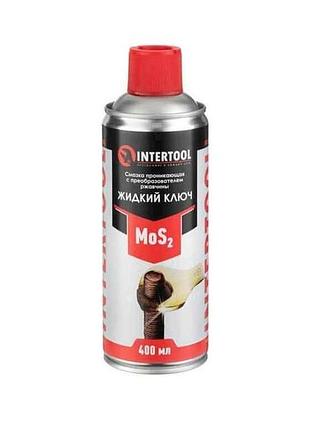 Смазка проникающая жидкий ключ, аэрозоль 400мл fs-4140 тм intertool