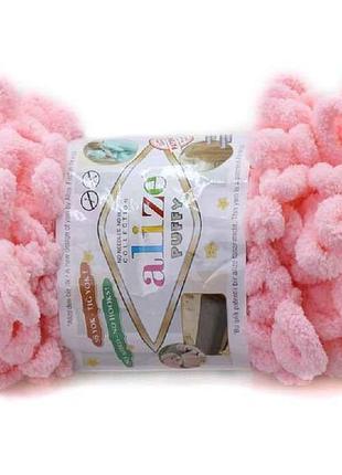 Пряжа puffy 638 розовый 5шт/уп тм alize
