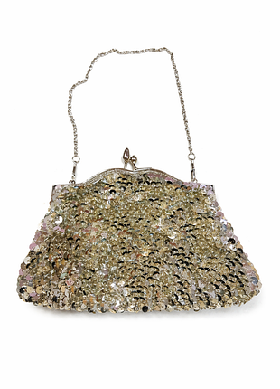 Винтажная сумочка пайетки дамский ридикюль винтаж бисер вышивка клатч театральный женский ретро театр сумка