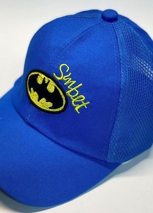 Кепка сетка детская бэтмен 48-52 р 2-6лет 50