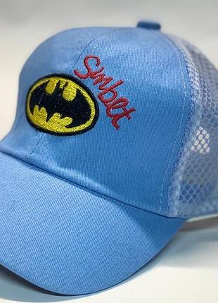 Кепка сітка дитяча бетмен 48-52 р 2-6 років