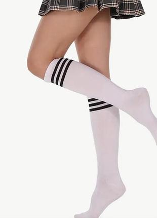 Гольфи білі зі смужками 3-14 років фабричний китай! 22-23