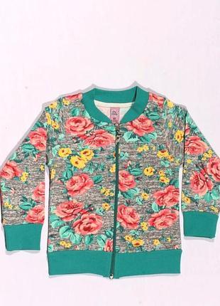 Трикотажна кофта на молнії 86-122 зріст польша 110