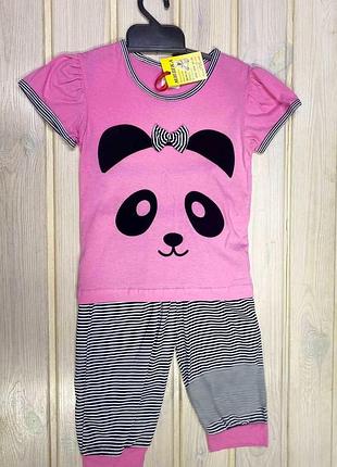 Костюм літній на дівчинку 92-140 см 98