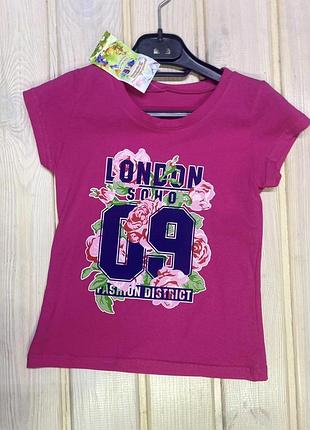 Футболка на девочку 86-116 рост турецкий трикотаж